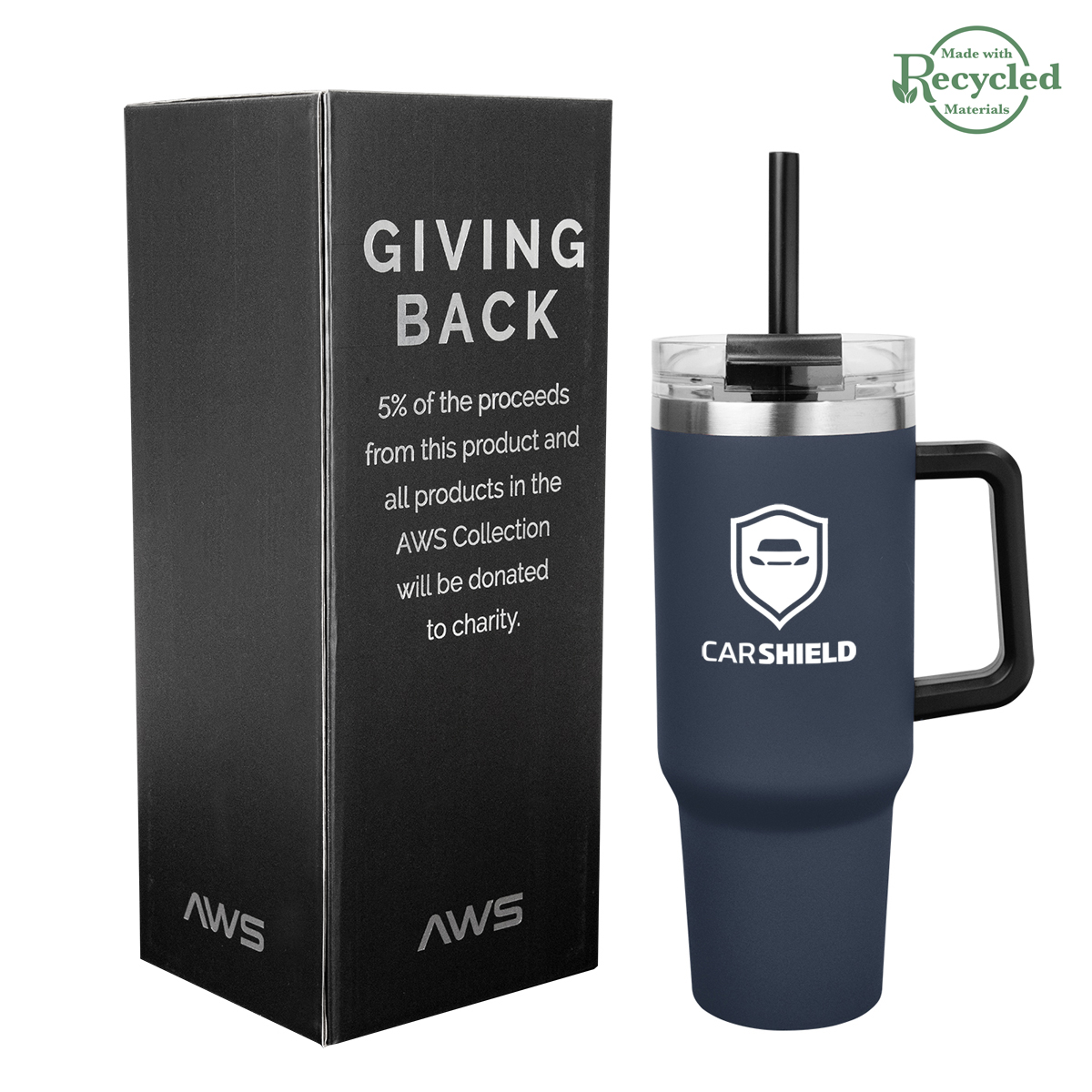 40 Oz. AWS Intrepid Stainless Steel Tumbler