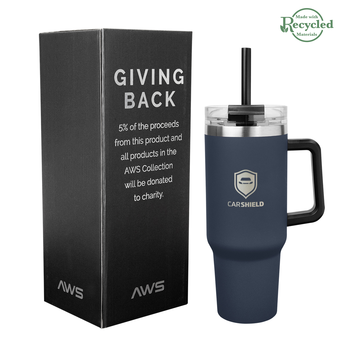 40 Oz. AWS Intrepid Stainless Steel Tumbler