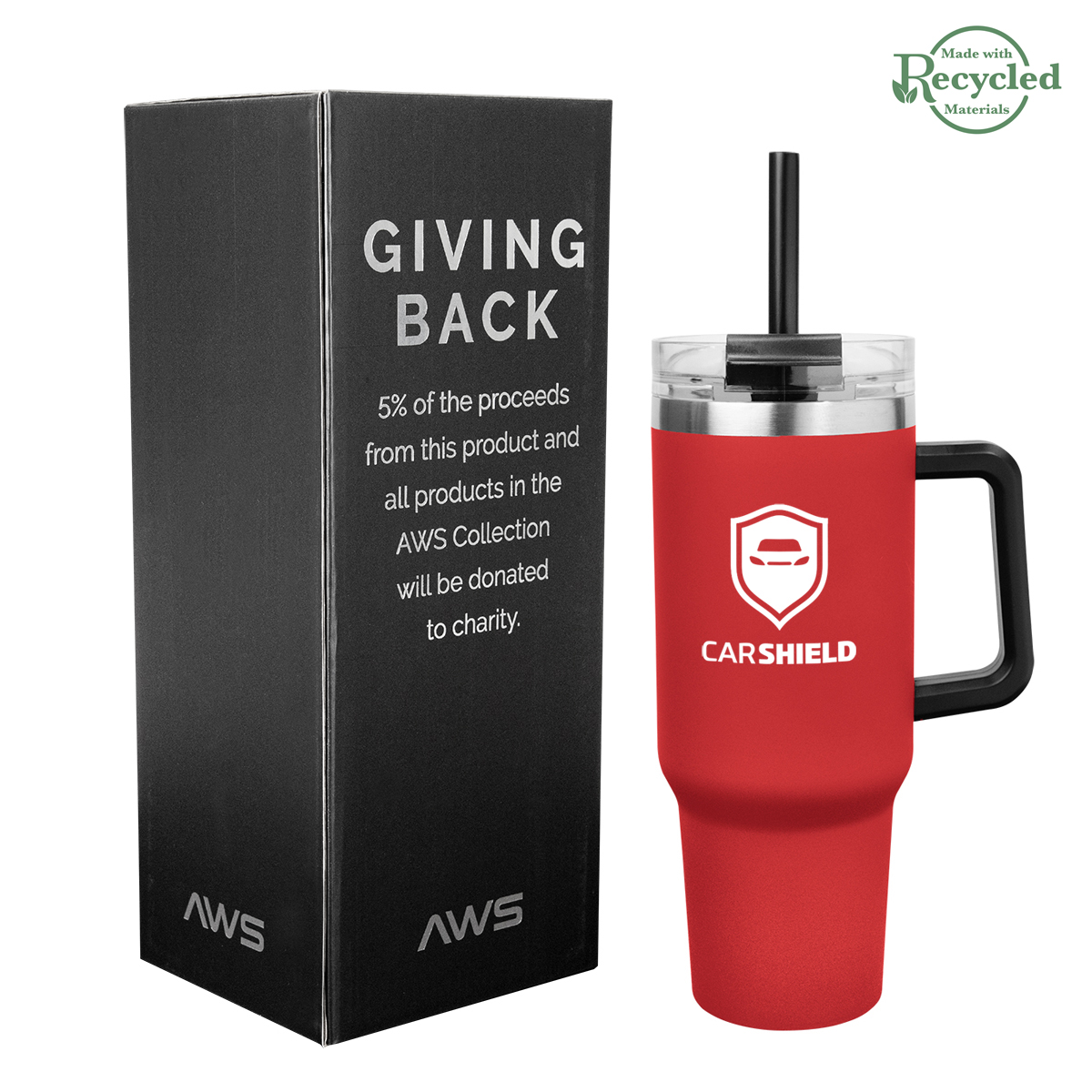 40 Oz. AWS Intrepid Stainless Steel Tumbler