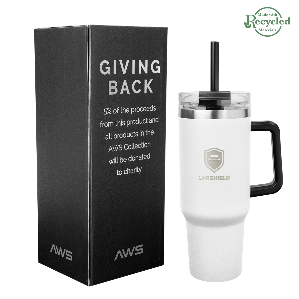 40 Oz. AWS Intrepid Stainless Steel Tumbler