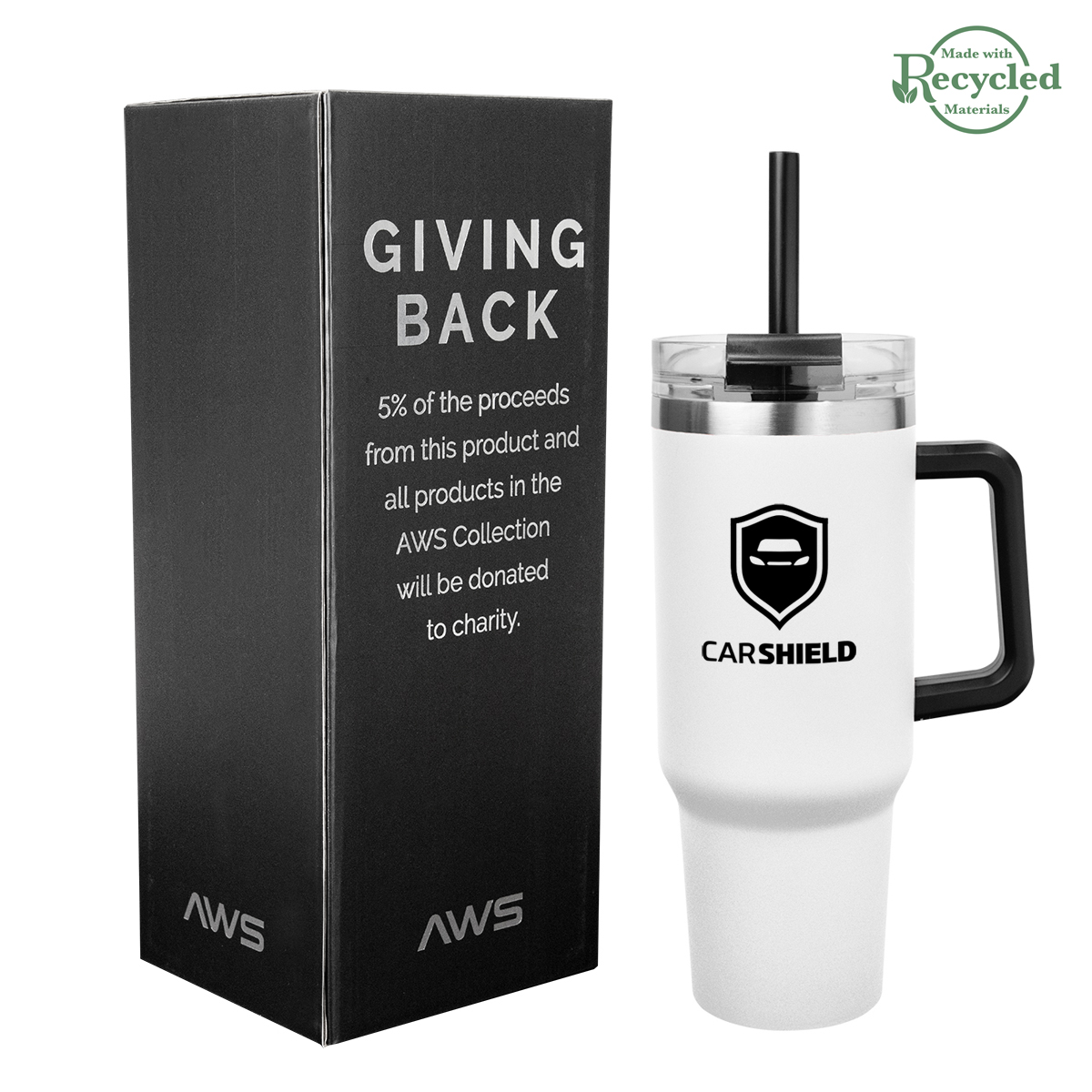 40 Oz. AWS Intrepid Stainless Steel Tumbler