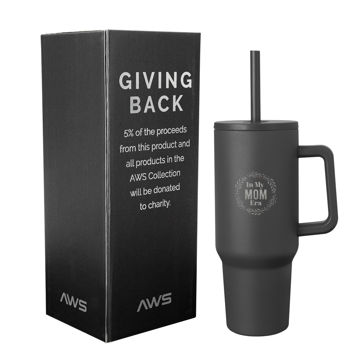 40 Oz. AWS Jackson Intrepid Stainless Steel Tumbler