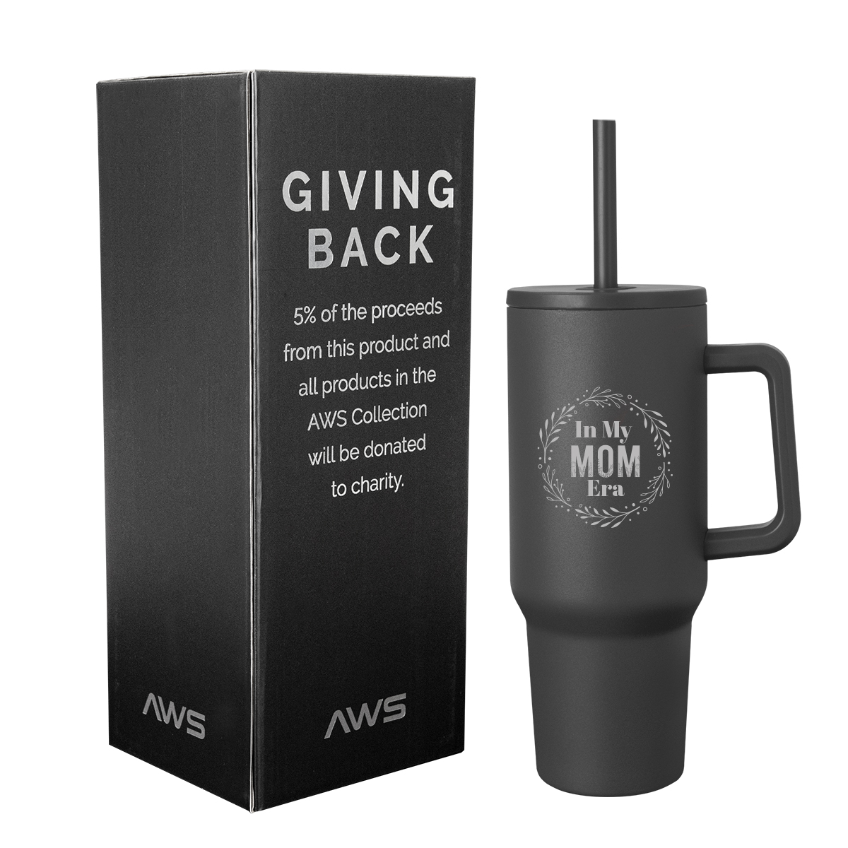 40 Oz. AWS Jackson Intrepid Stainless Steel Tumbler