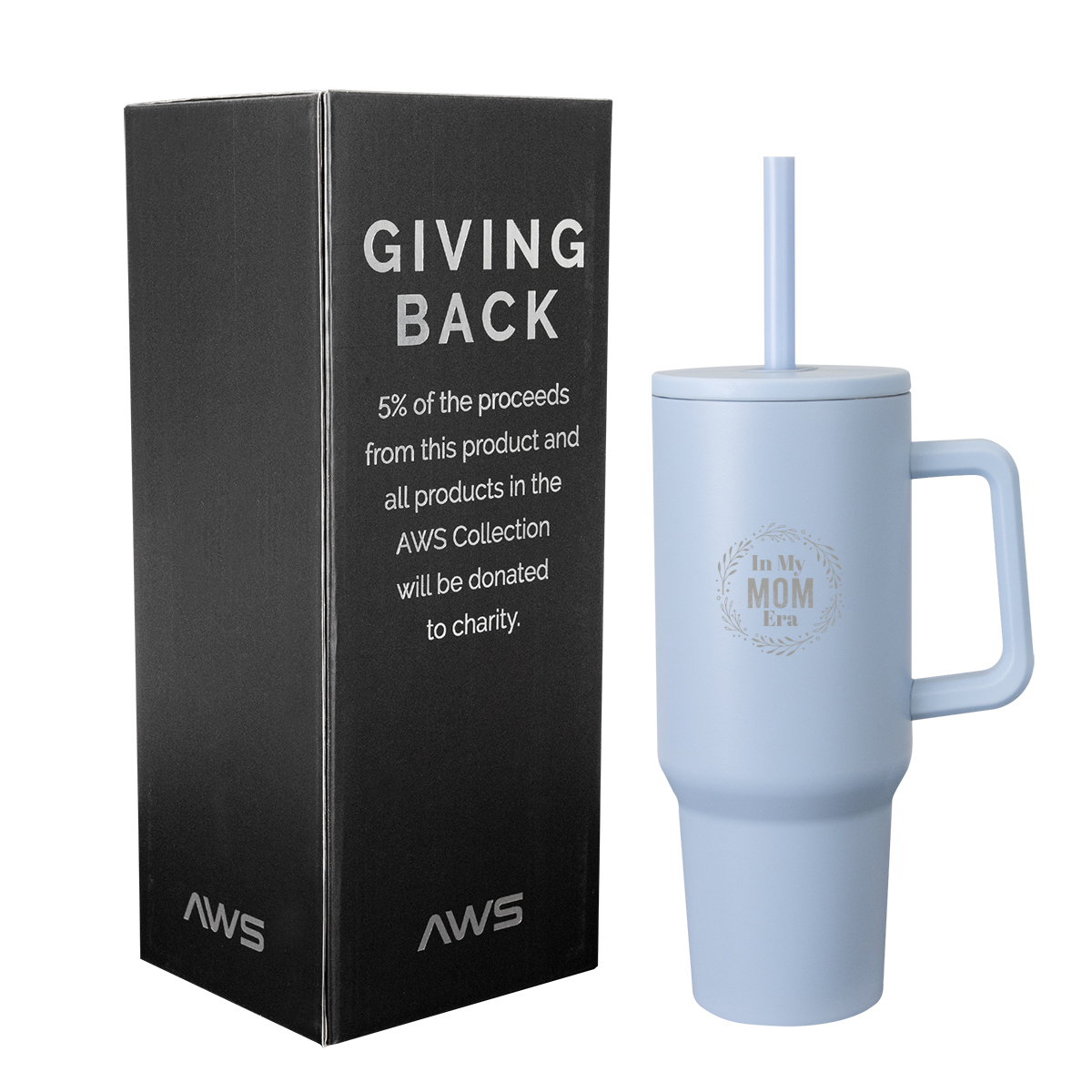 40 Oz. AWS Jackson Intrepid Stainless Steel Tumbler