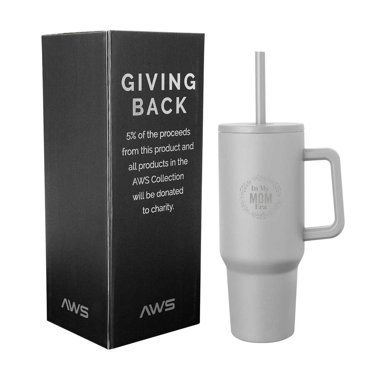 40 Oz. AWS Jackson Intrepid Stainless Steel Tumbler