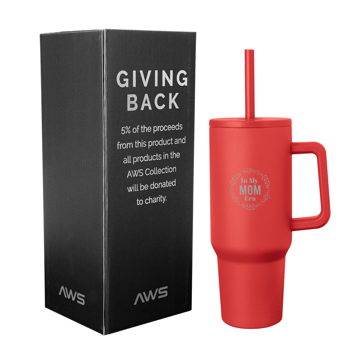 40 Oz. AWS Jackson Intrepid Stainless Steel Tumbler