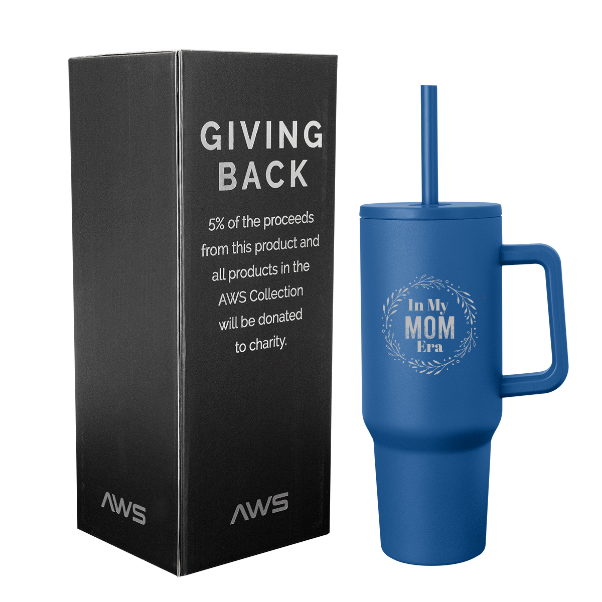 40 Oz. AWS Jackson Intrepid Stainless Steel Tumbler