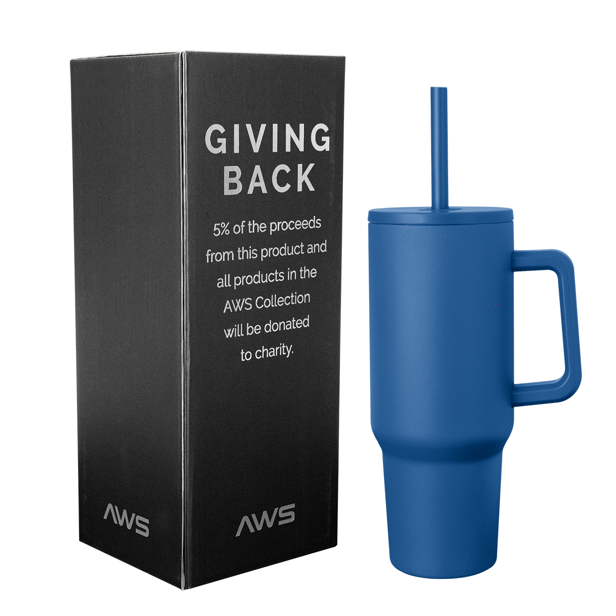 40 Oz. AWS Jackson Intrepid Stainless Steel Tumbler