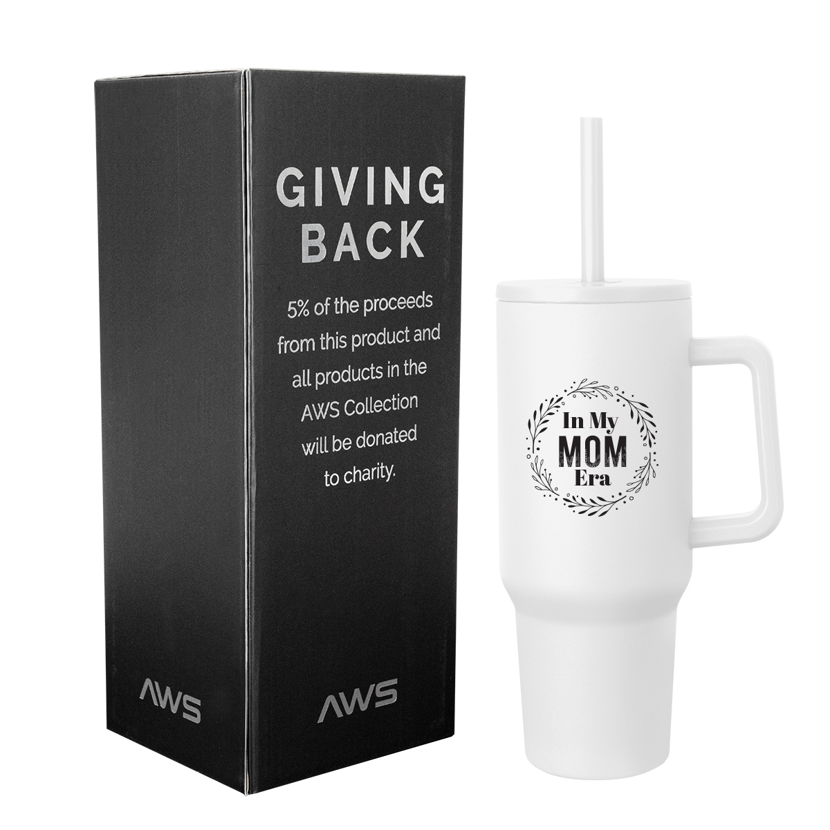 40 Oz. AWS Jackson Intrepid Stainless Steel Tumbler