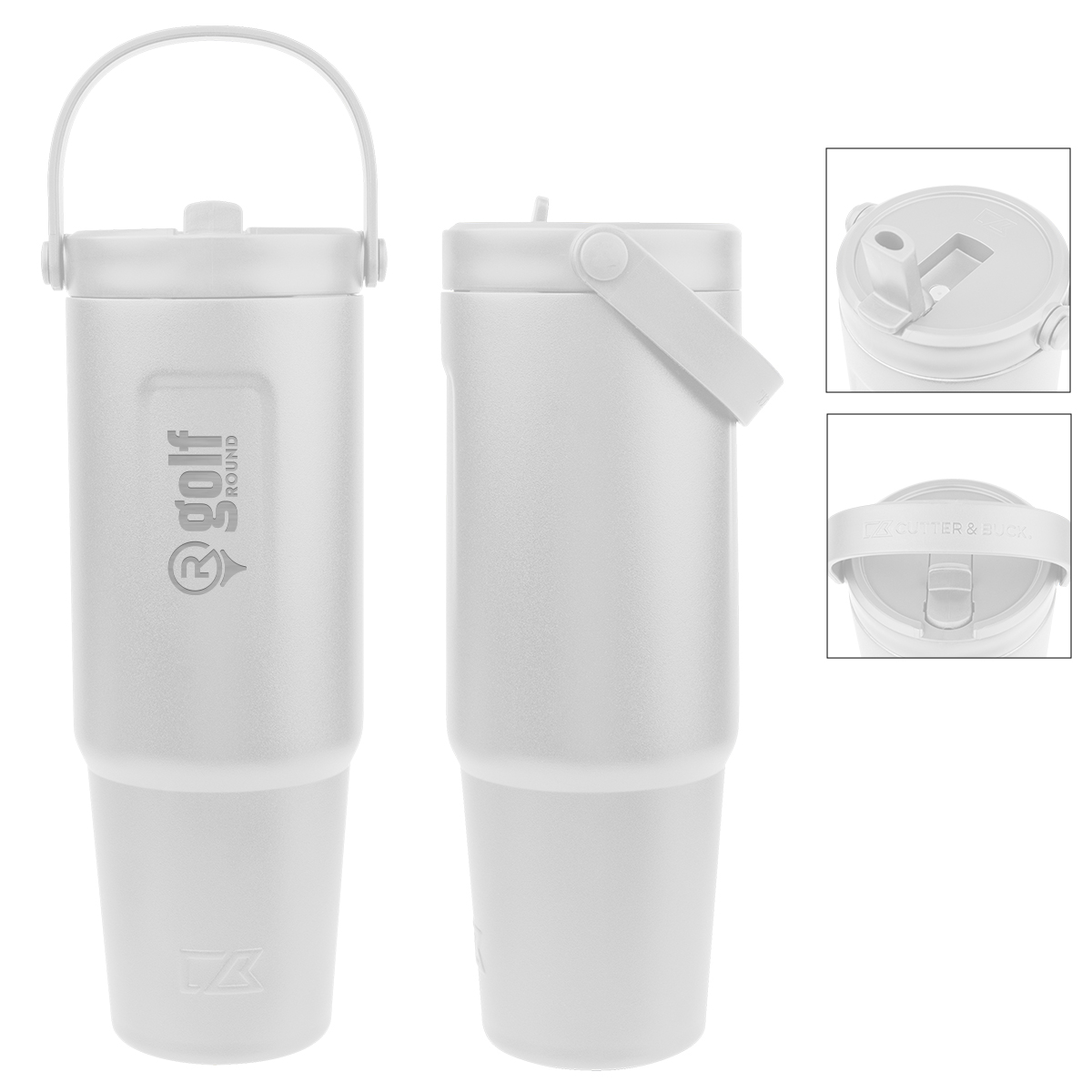 32 Oz. Cutter & Buck Recycled Stainless Steel Tumbler