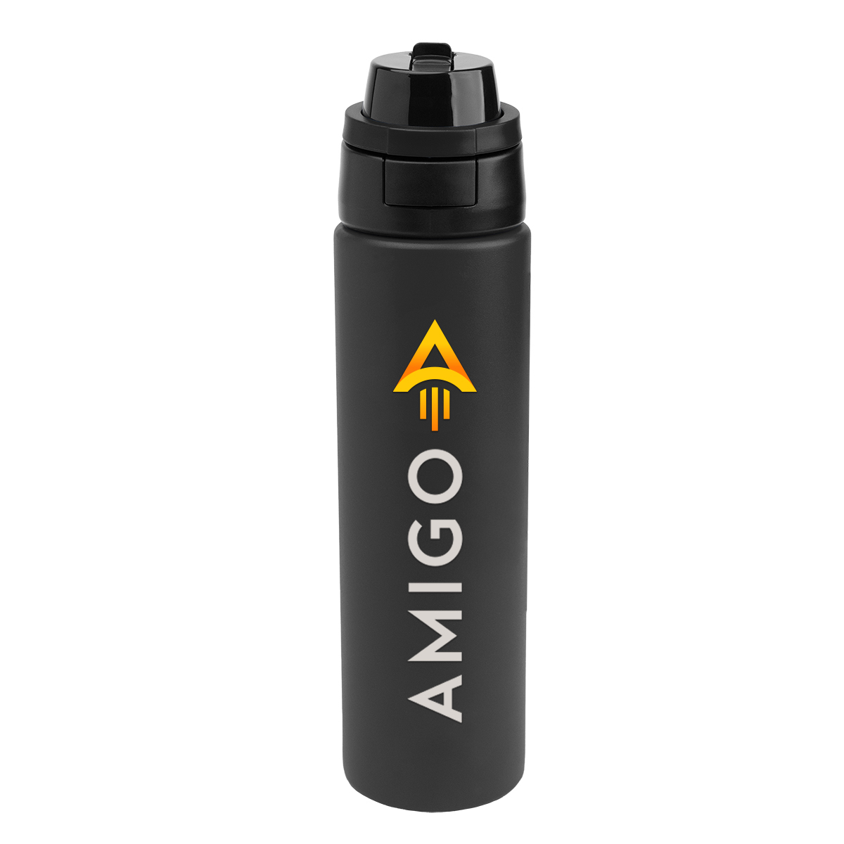 24 Oz. Pop Sip & Chug Recycled Stainless Steel Bottle