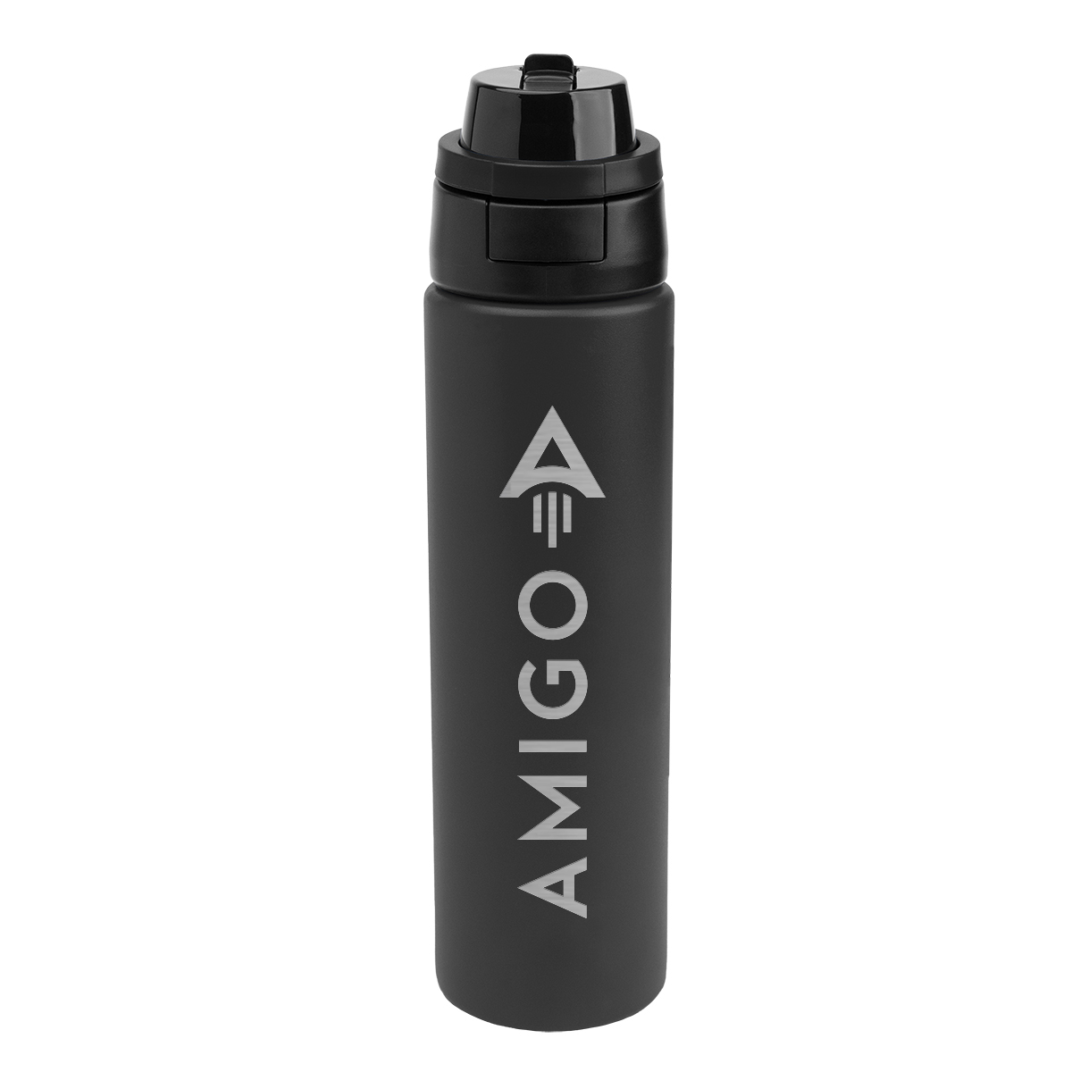 24 Oz. Pop Sip & Chug Recycled Stainless Steel Bottle