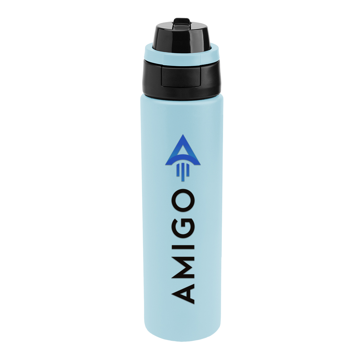 24 Oz. Pop Sip & Chug Recycled Stainless Steel Bottle