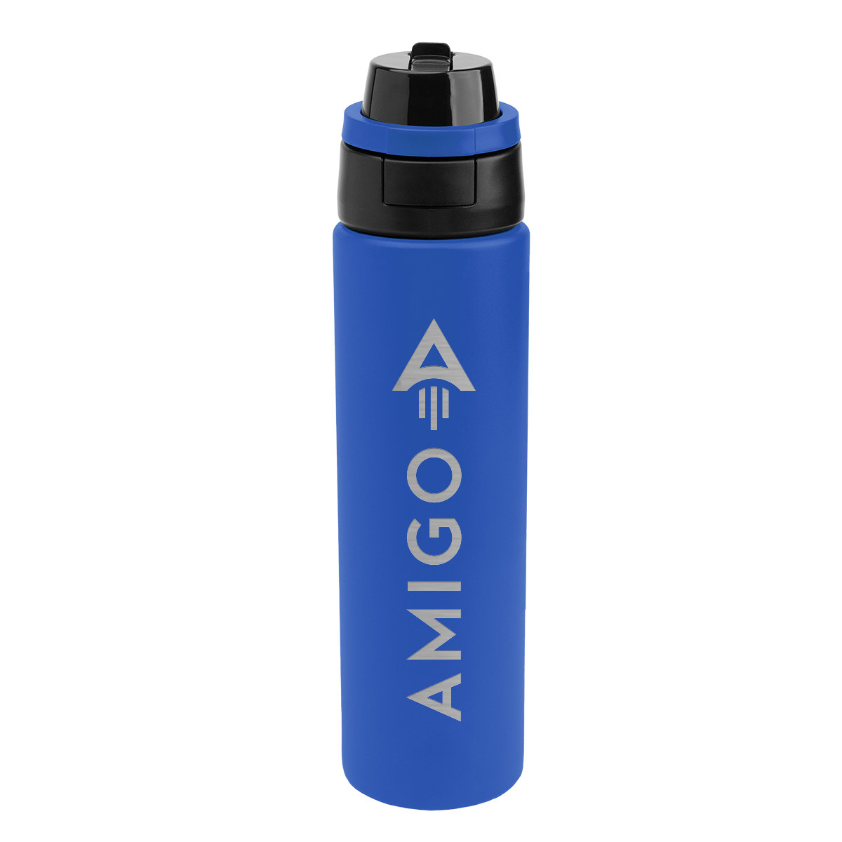 24 Oz. Pop Sip & Chug Recycled Stainless Steel Bottle