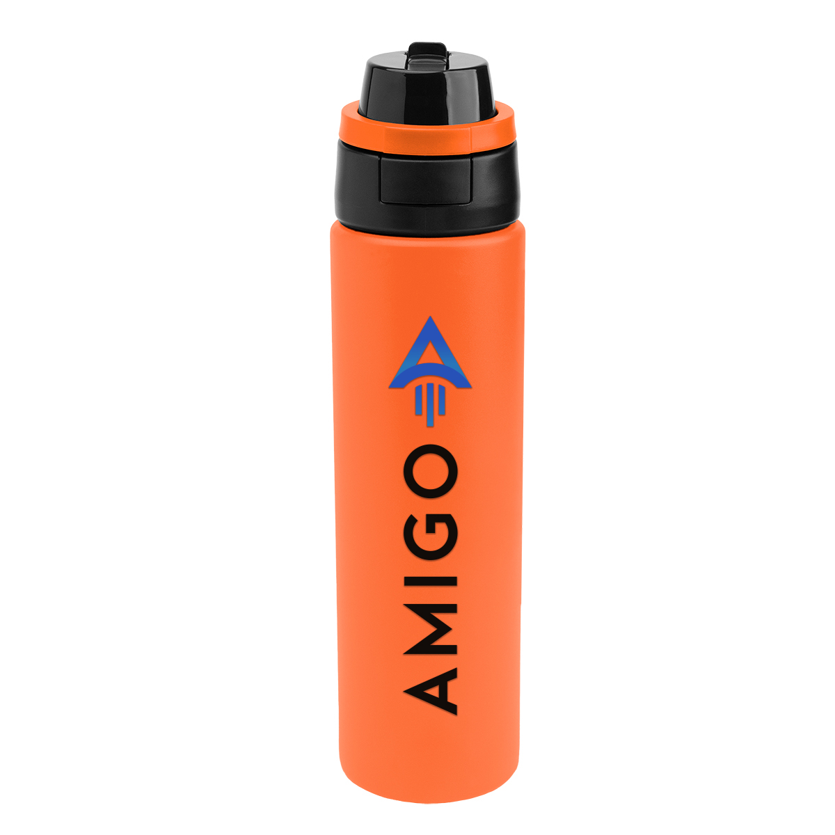 24 Oz. Pop Sip & Chug Recycled Stainless Steel Bottle