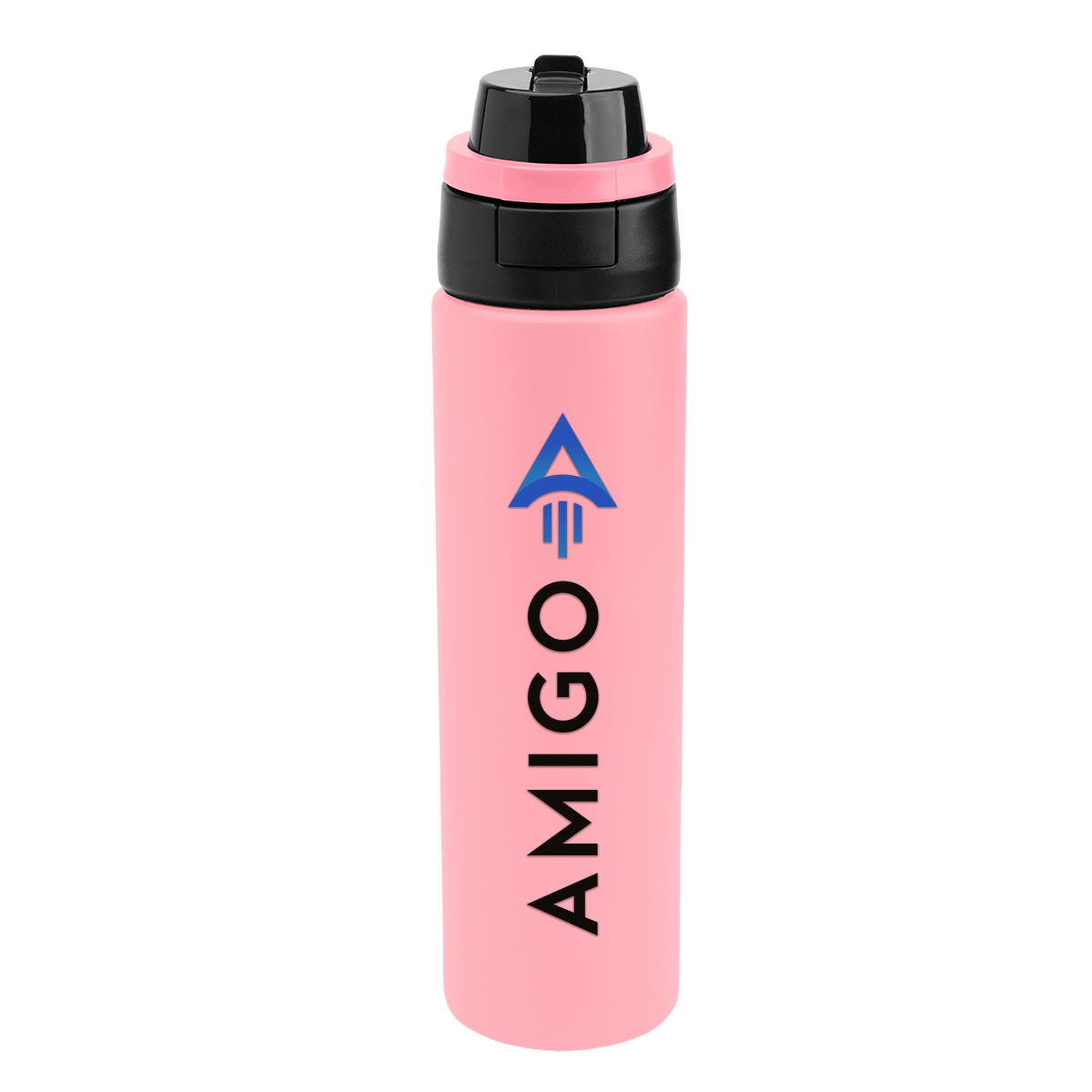 24 Oz. Pop Sip & Chug Recycled Stainless Steel Bottle