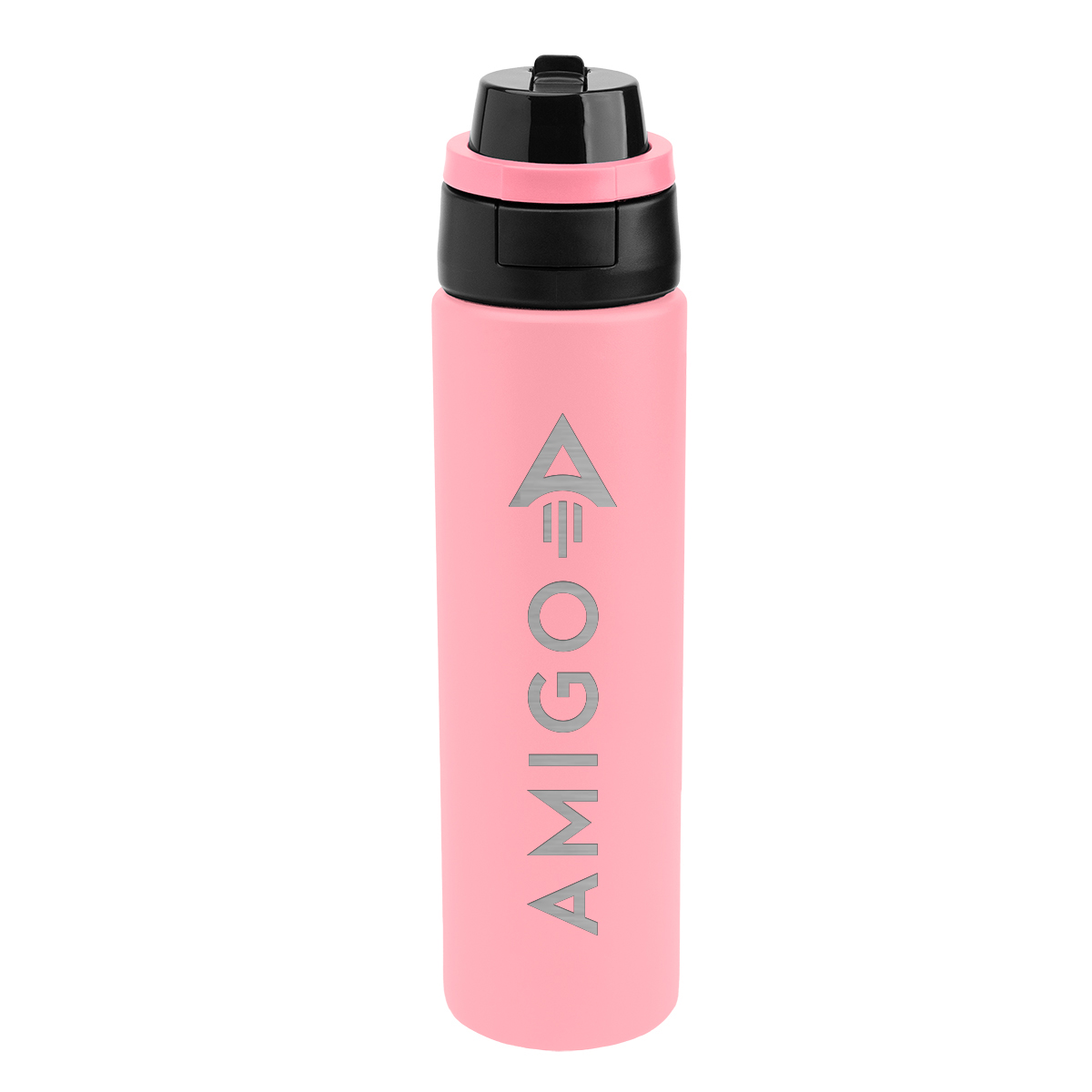 24 Oz. Pop Sip & Chug Recycled Stainless Steel Bottle