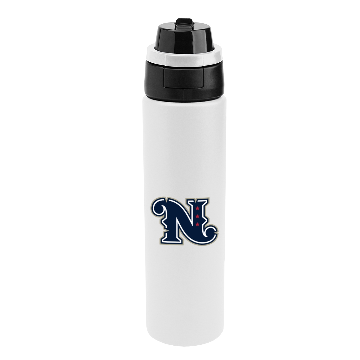 32 Oz. Pop Sip & Chug Recycled Single Wall Stainless Steel Bottle