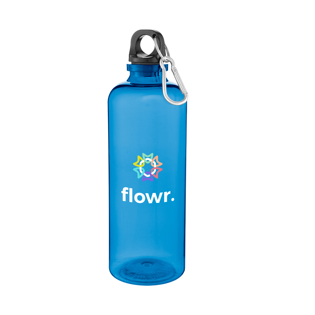 20 Oz. Ormond rPET Bottle with Carabiner Lid