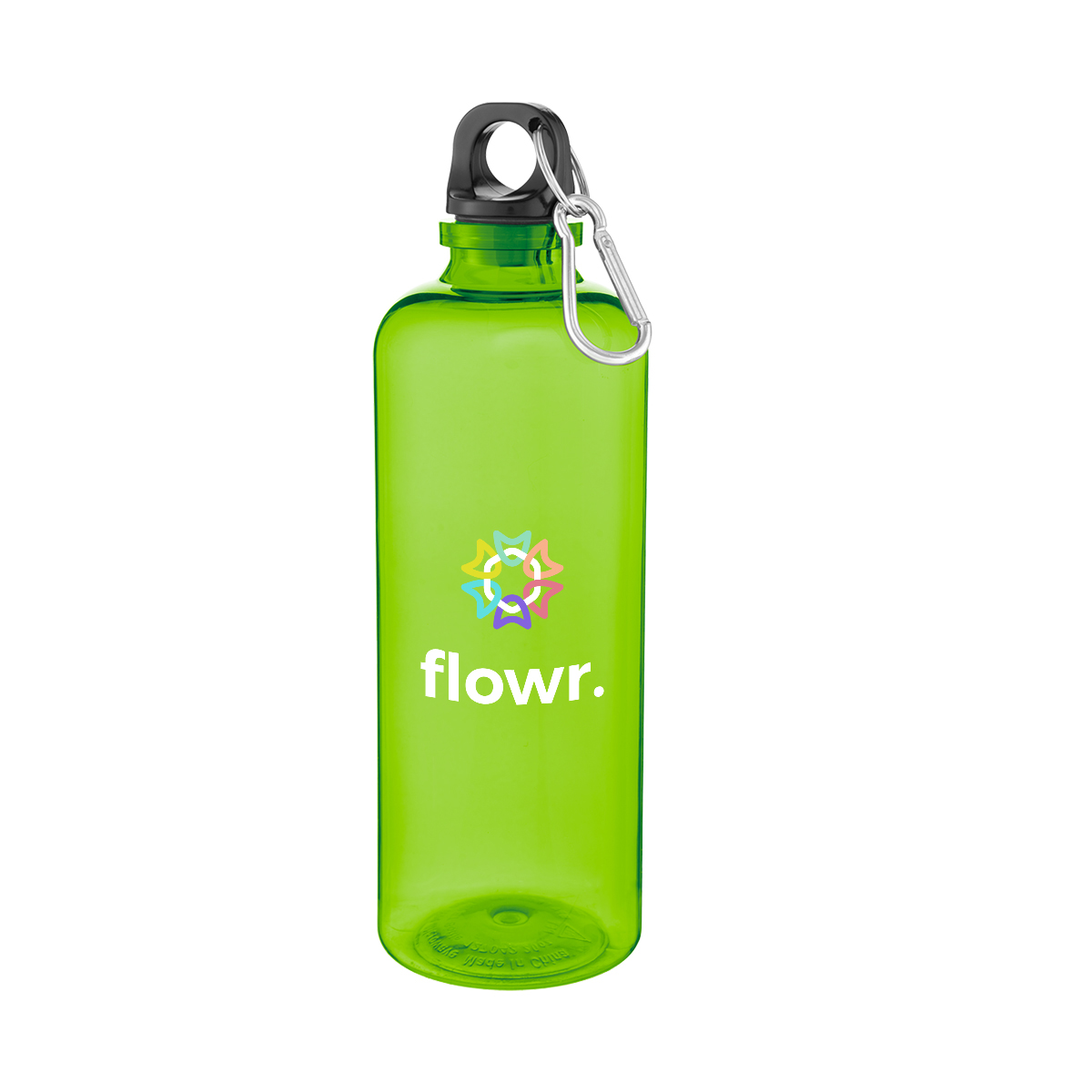 20 Oz. Ormond rPET Bottle with Carabiner Lid