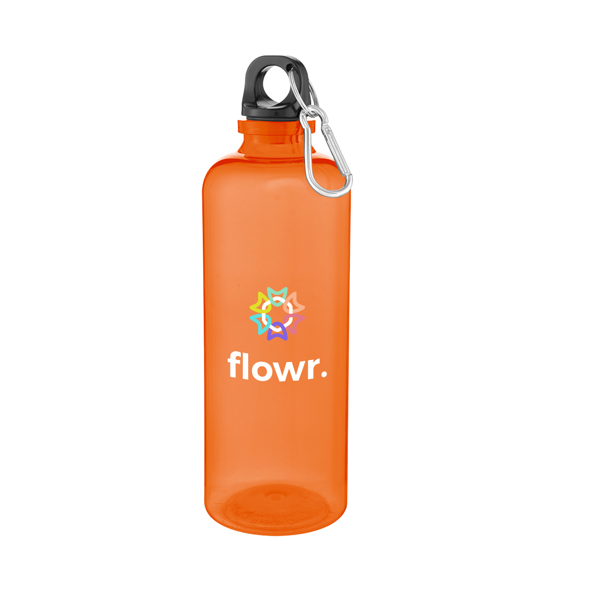 20 Oz. Ormond rPET Bottle with Carabiner Lid