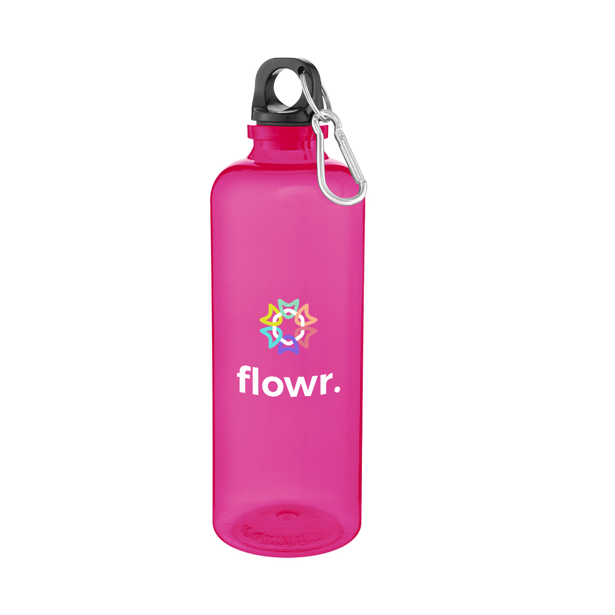 20 Oz. Ormond rPET Bottle with Carabiner Lid