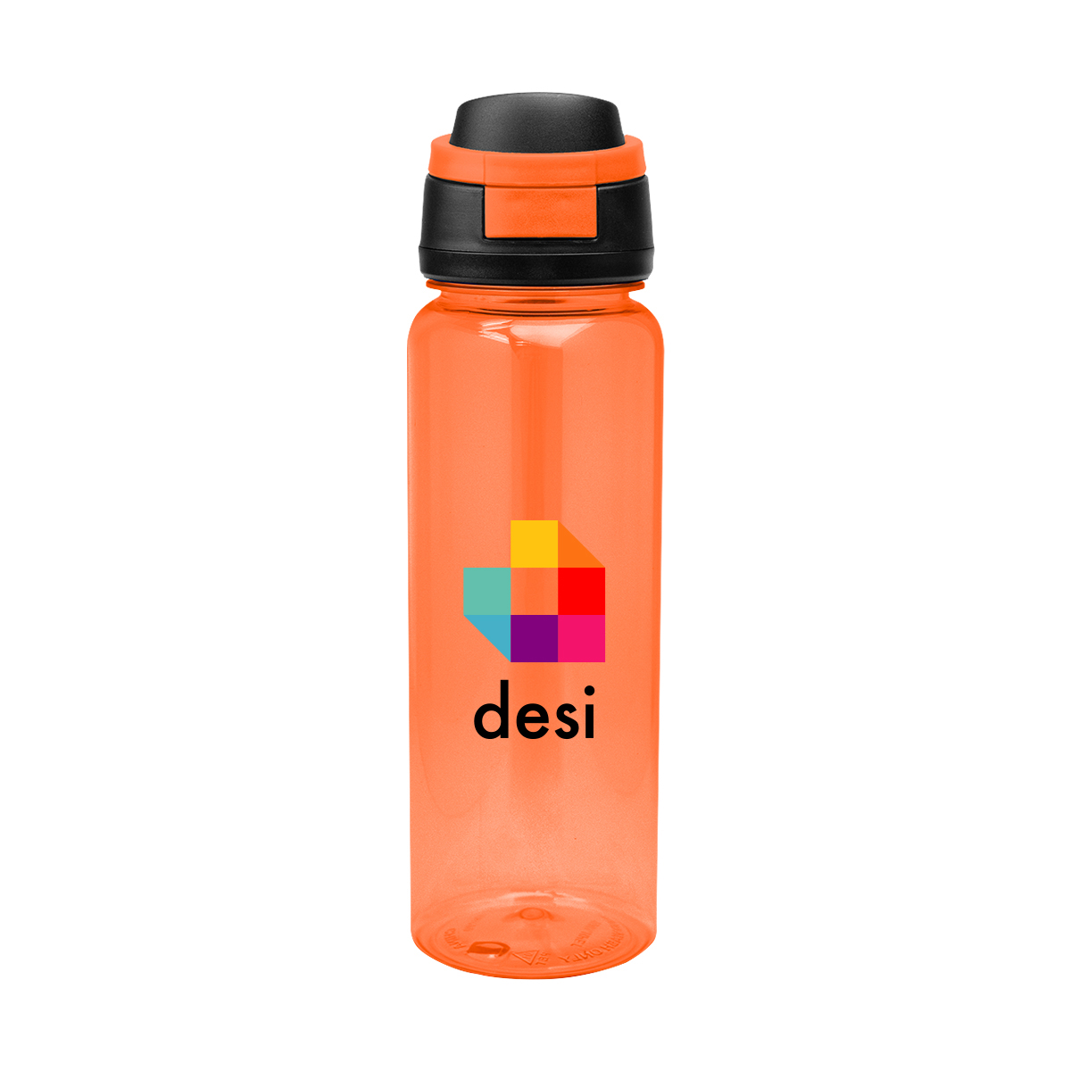 32 Oz. Pop Sip RPET Bottle