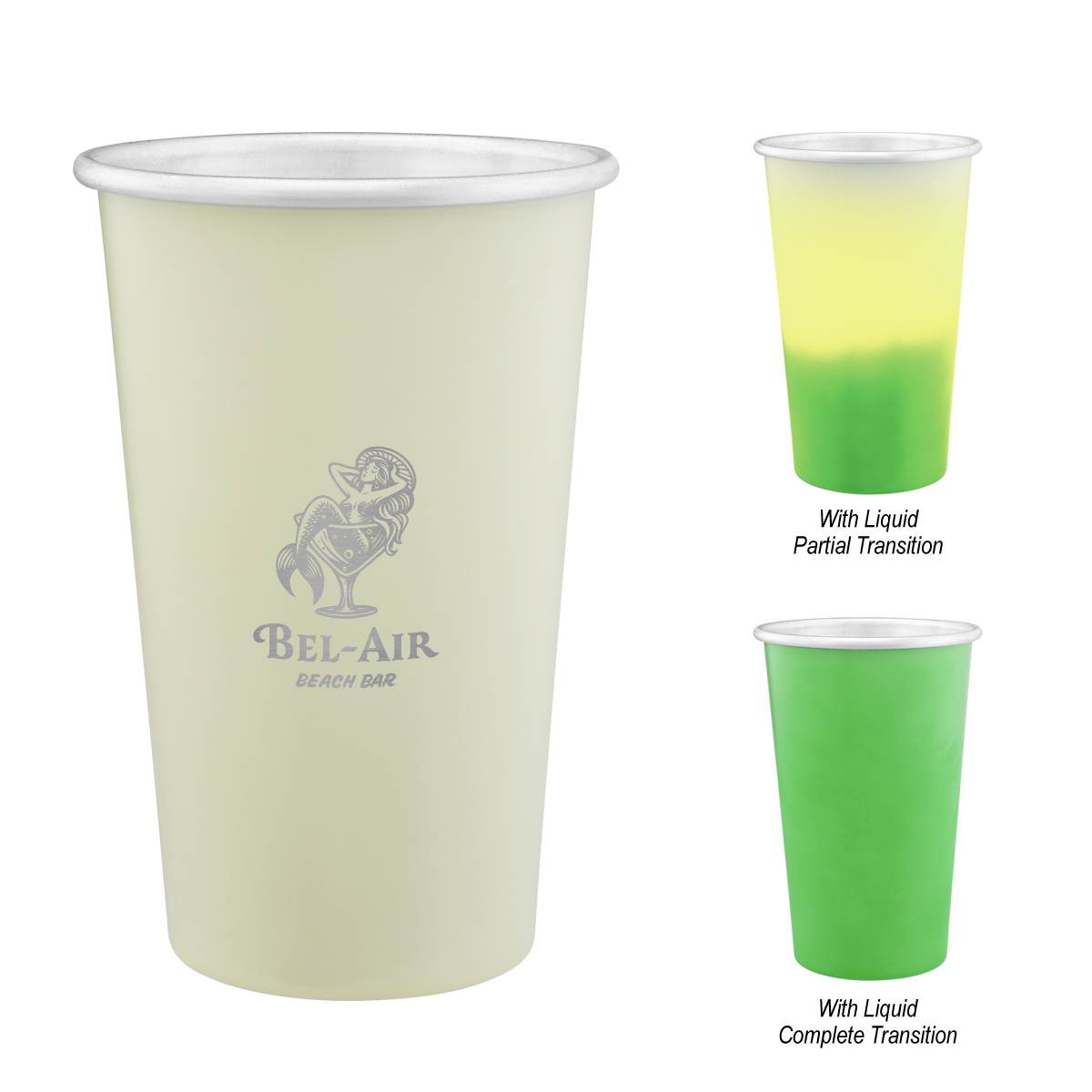 15 Oz. Color Changing Recycled Aluminum Cup