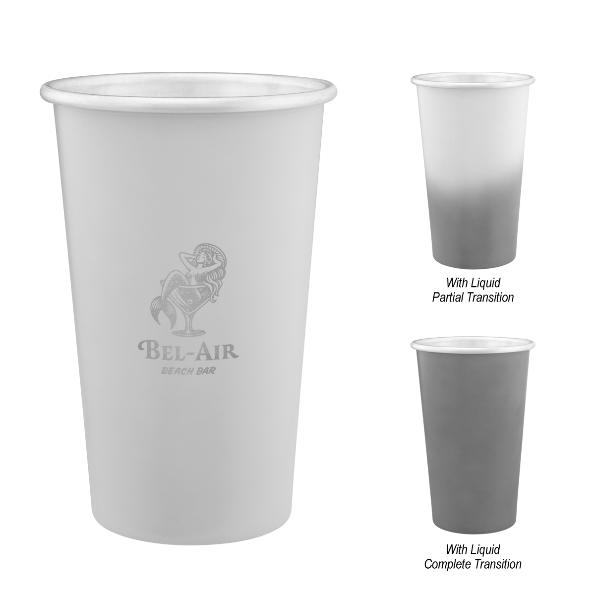 15 Oz. Color Changing Recycled Aluminum Cup