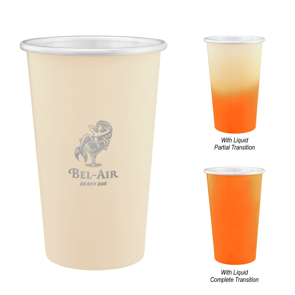 15 Oz. Color Changing Recycled Aluminum Cup
