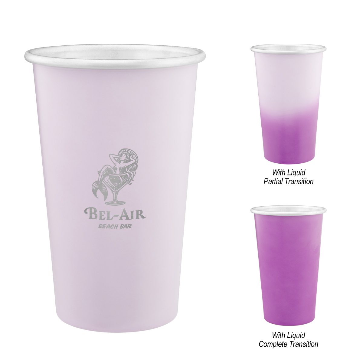 15 Oz. Color Changing Recycled Aluminum Cup