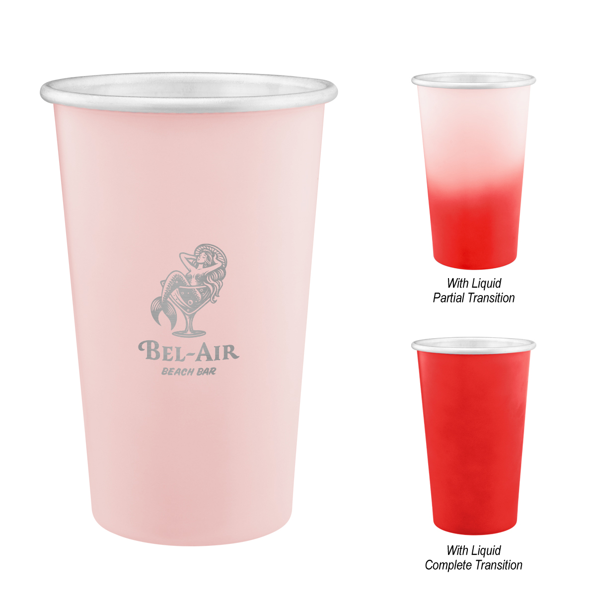 15 Oz. Color Changing Recycled Aluminum Cup