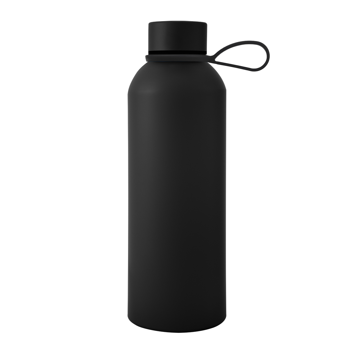25 Oz. Blaire Recycled Aluminum Bottle With Silicone Easy Carry Strap