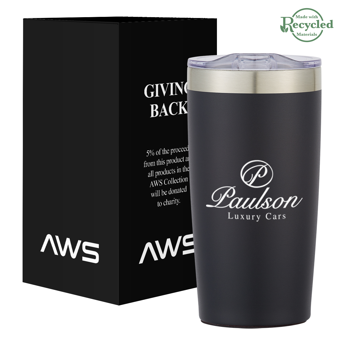 20 Oz. AWS Full Color Two-Tone Himalayan Tumbler