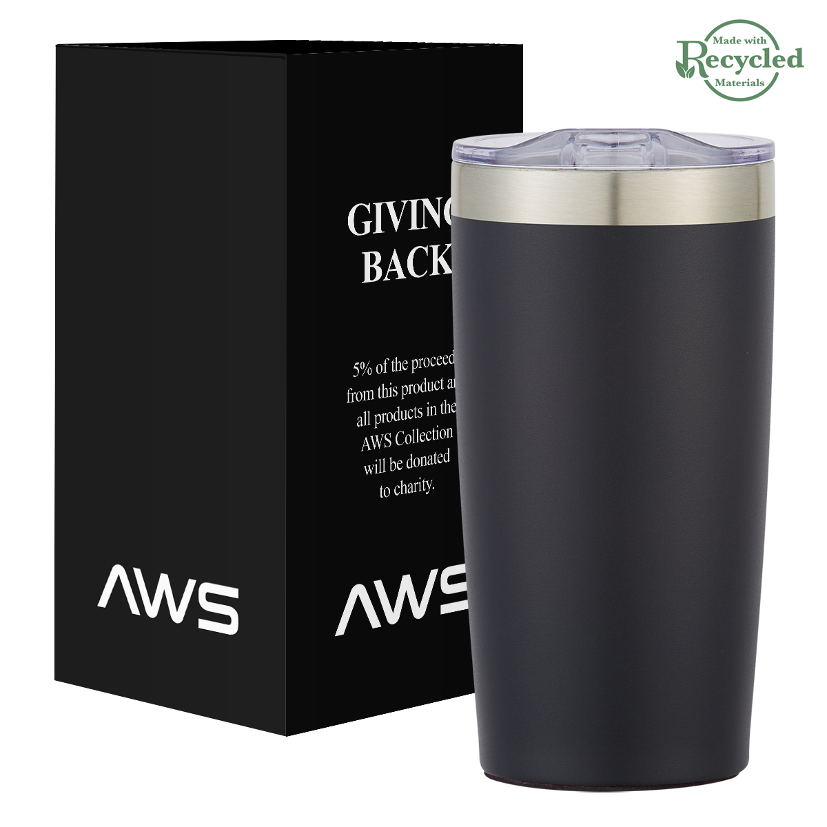 20 Oz. AWS Full Color Two-Tone Himalayan Tumbler