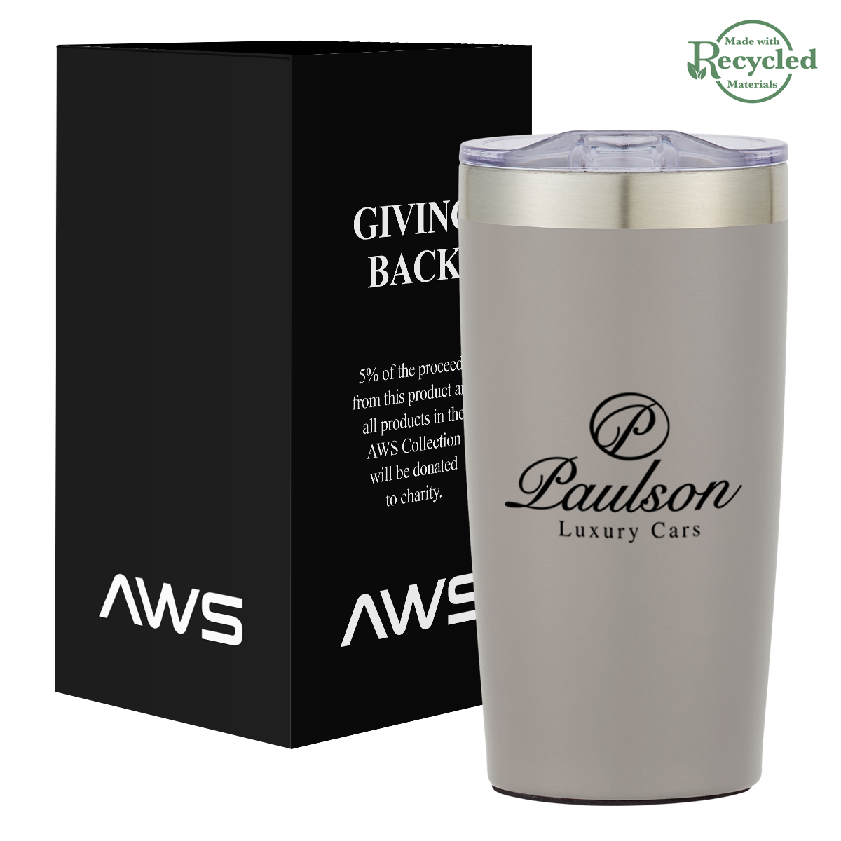 20 Oz. AWS Full Color Two-Tone Himalayan Tumbler