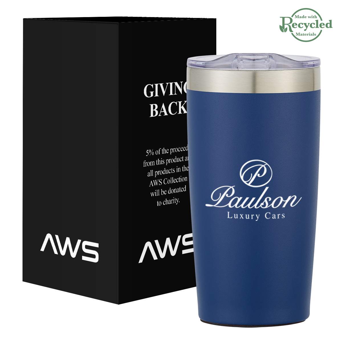 20 Oz. AWS Full Color Two-Tone Himalayan Tumbler