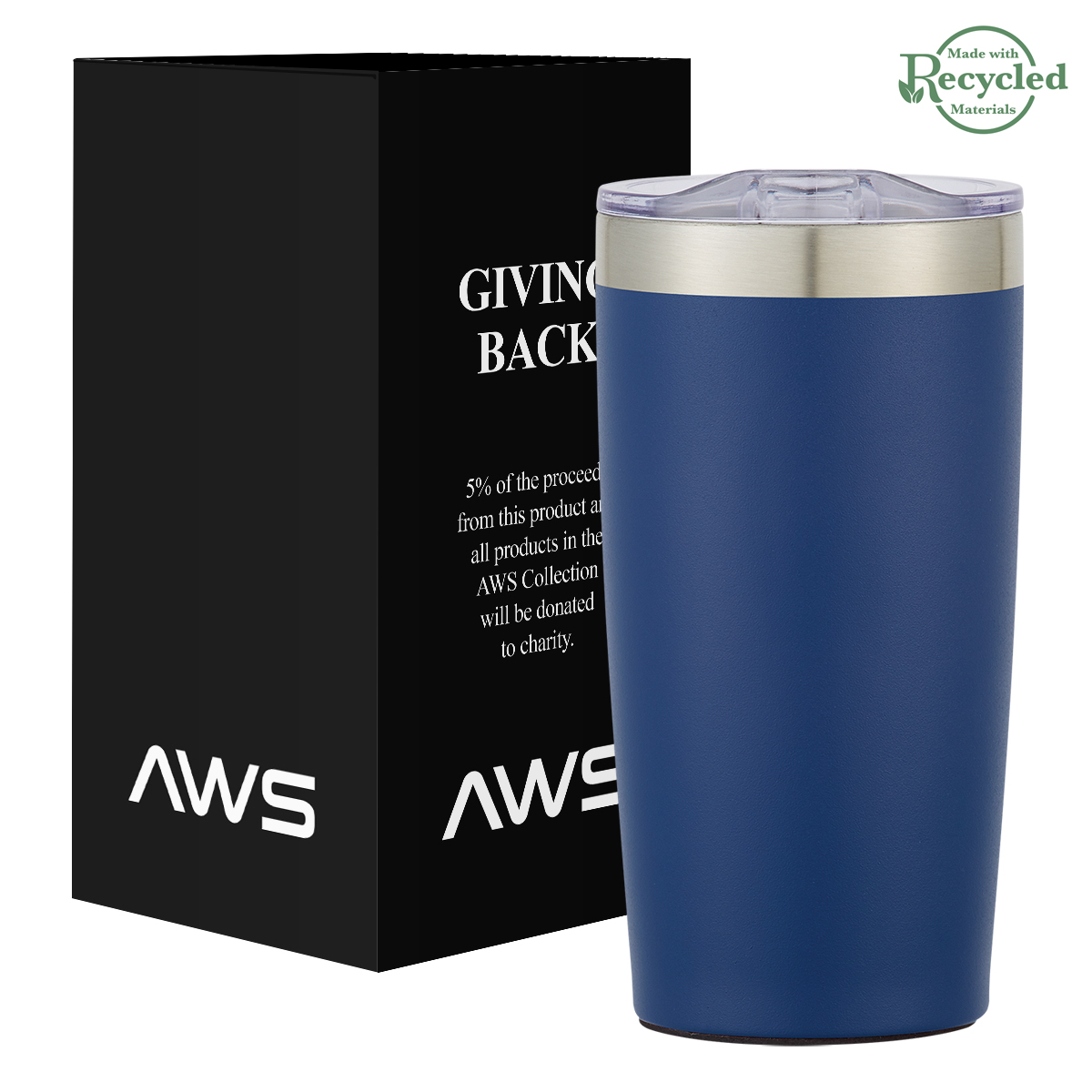 20 Oz. AWS Full Color Two-Tone Himalayan Tumbler