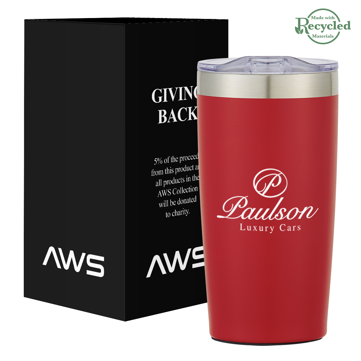 20 Oz. AWS Full Color Two-Tone Himalayan Tumbler