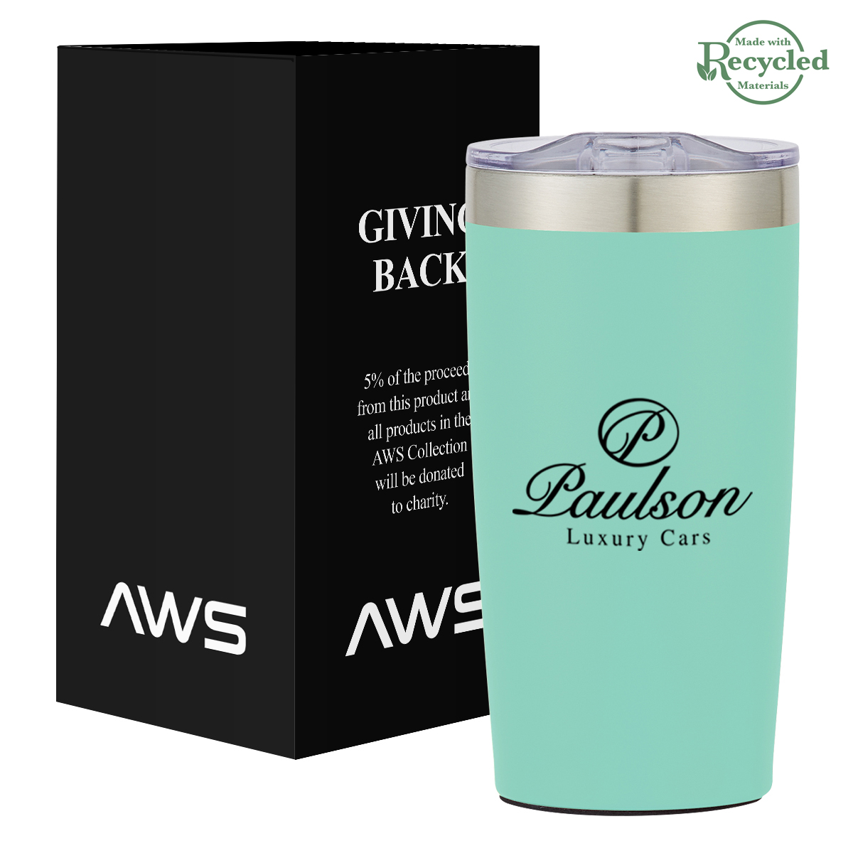 20 Oz. AWS Full Color Two-Tone Himalayan Tumbler