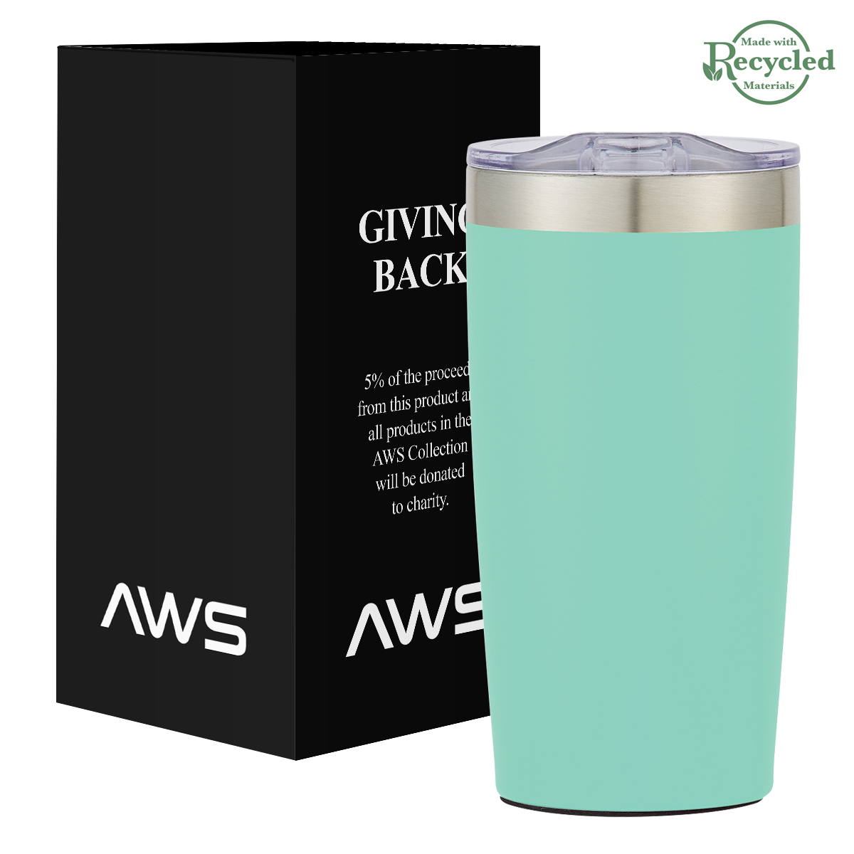 20 Oz. AWS Full Color Two-Tone Himalayan Tumbler