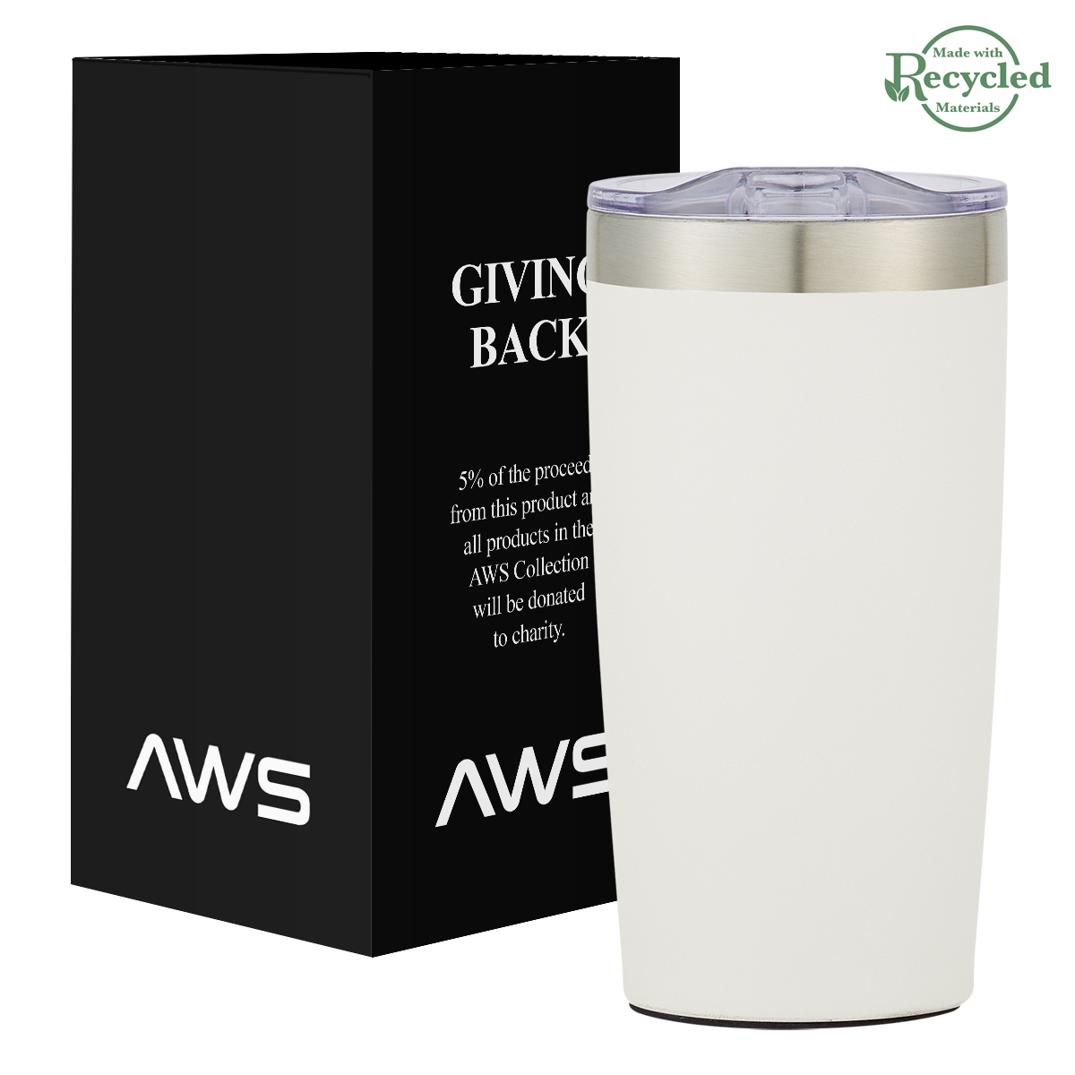20 Oz. AWS Full Color Two-Tone Himalayan Tumbler