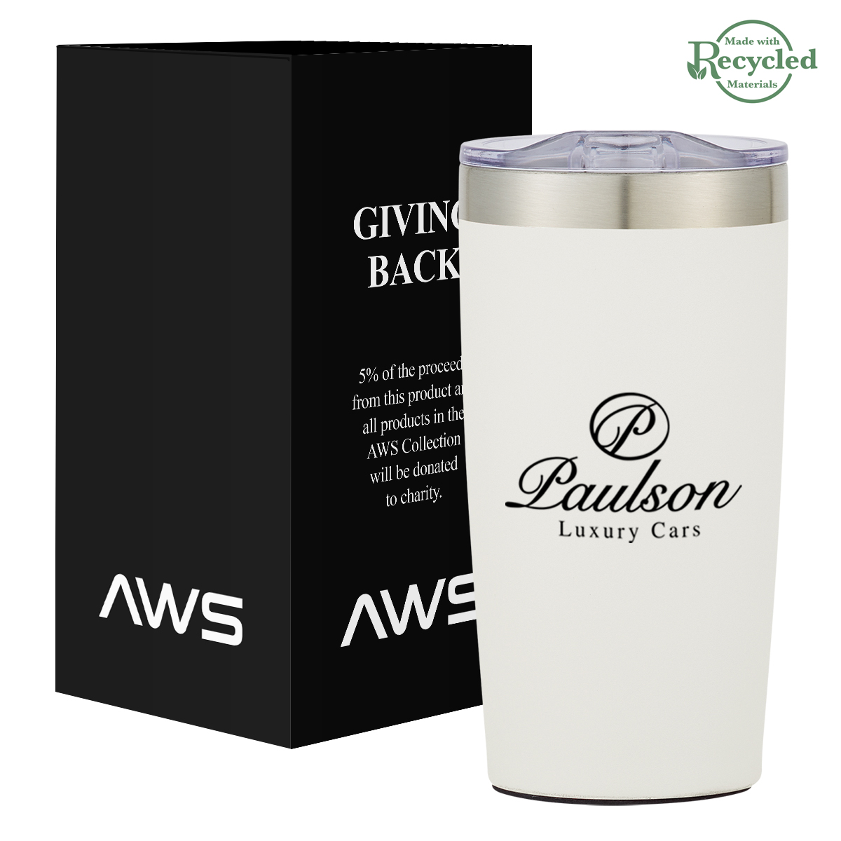 20 Oz. AWS Full Color Two-Tone Himalayan Tumbler
