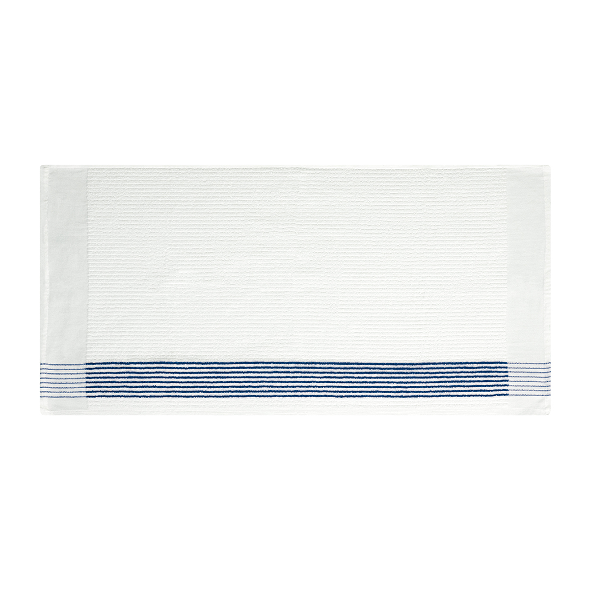WHITE WITH NAVY BLUE
