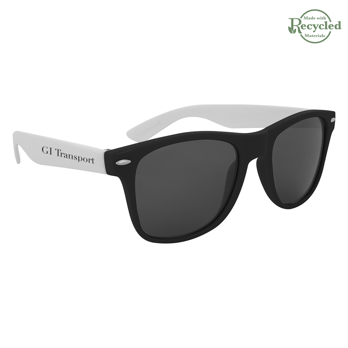 Full Color Colorblock Malibu Sunglasses