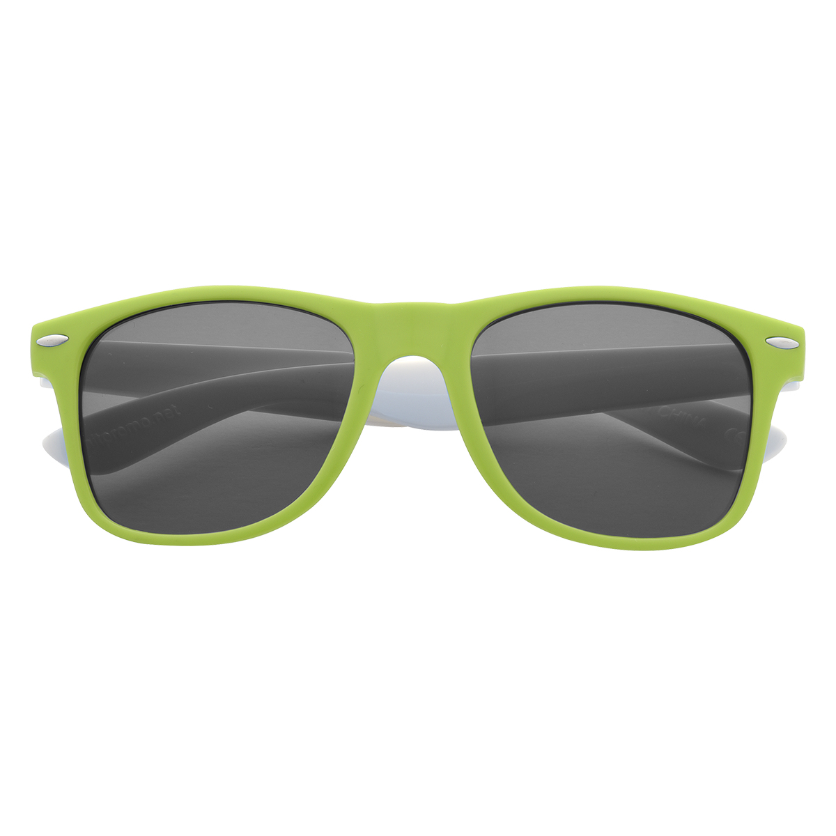 Full Color Colorblock Malibu Sunglasses