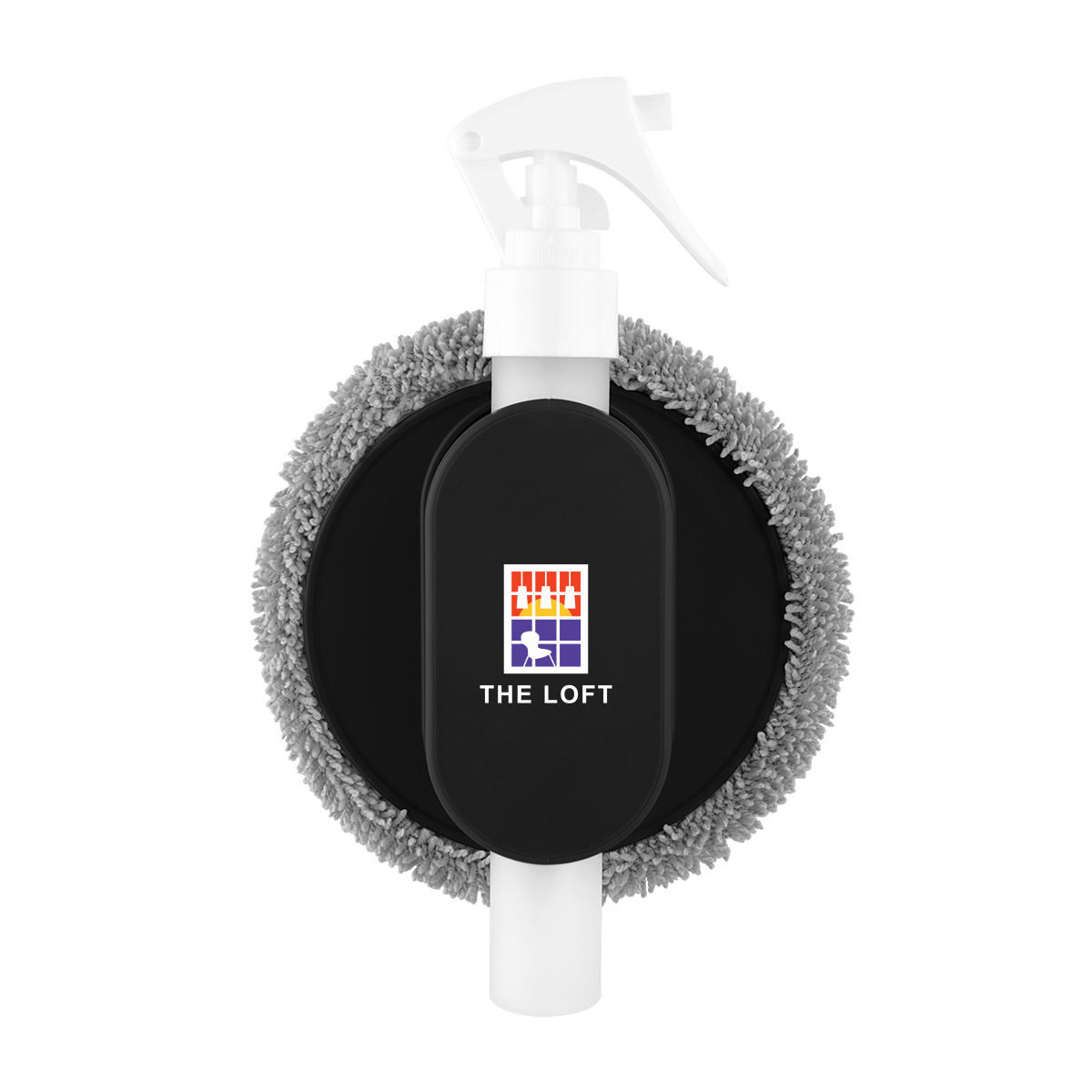 All-In-One Refillable Spray Bottle & Cleaning Cloth