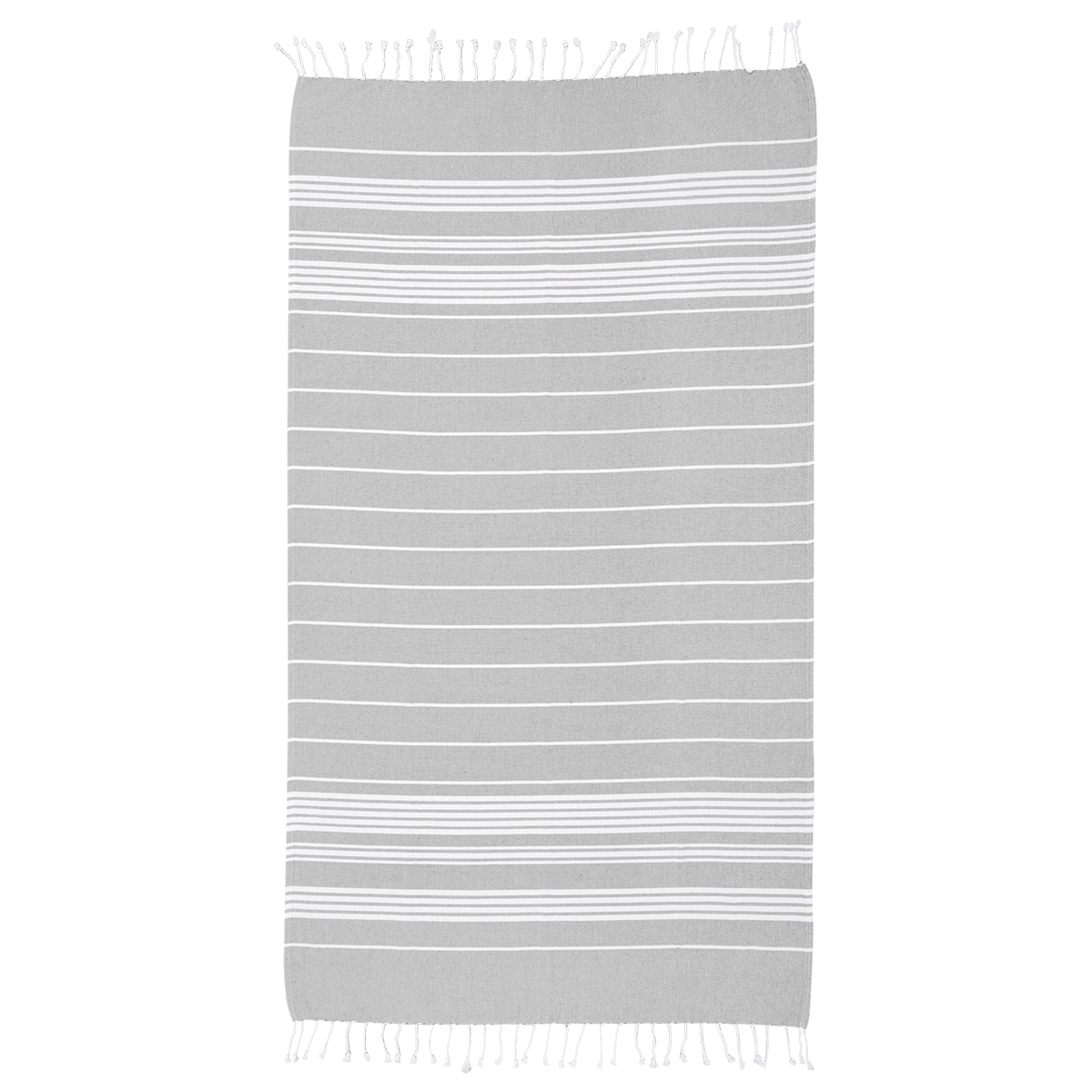 Recycled Beach Blanket With Tassel Fringe