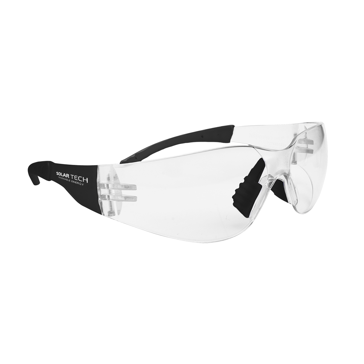 BLACK WITH CLEAR