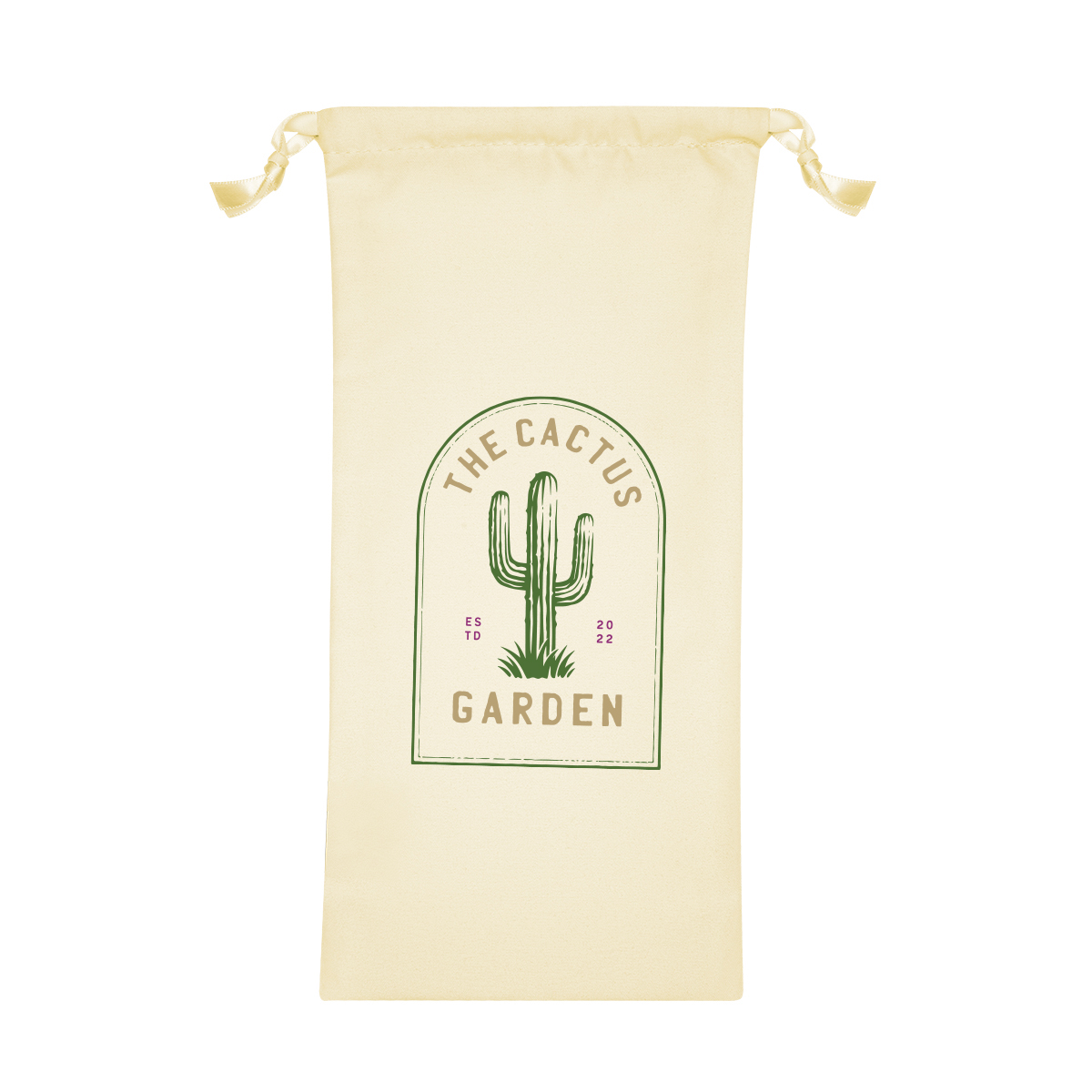 100% Polyester Pouch With Drawstring